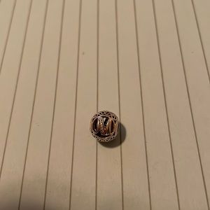 Letter M charm